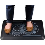 FLOORTEX ANTIFATIGUE CHAIRMAT 2000 400 X 600MM BLACK
