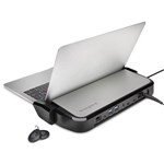 KENSINGTON LD5400T THUNDERBOLT 3 40GBPS DUAL 4K DOCK WITH KFOB SMART LOCK 170W ADAPTER BLACKSILVER