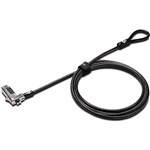 KENSINGTON SLIM NANOSAVER COMBINATION LAPTOP LOCK RESETTABLE BLACK