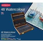 DERWENT WATERCOLOUR PENCIL ASSORTED PACK 48