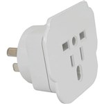 MOKI AUNZ TRAVEL ADAPTOR FOR WORLD INBOUND WHITE