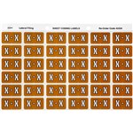 AVERY 43324 LATERAL FILE LABEL SIDE TAB X COLOUR CODE 25 X 38MM MUSTARD PACK 180