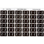 AVERY 43326 LATERAL FILE LABEL SIDE TAB Z COLOUR CODE 25 X 38MM GREY PACK 180