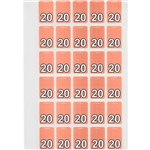 AVERY 44240 LATERAL FILE LABEL TOP TAB YEAR CODE 20 20 X 30MM PINK BOX 150