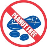 AVERY 937364 ALLERGY LABELS PEANUT FREE 40MM BOX 500