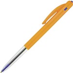 BIC CLIC RETRACTABLE BALLPOINT PEN 08MM BLUE BOX 10