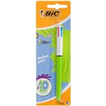 BIC 4COLOUR FASHION RETRACTABLE BALLPOINT PEN 10MM