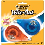 BIC WITEOUT EZ CORRECTION TAPE PACK 2