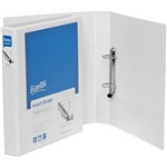 BANTEX PREMIUM PUSH LEVER INSERT RING BINDER PP 2R 25MM A4 WHITE