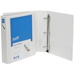 BANTEX PREMIUM PUSH LEVER INSERT RING BINDER PP 3R 38MM A4 WHITE