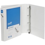 BANTEX PREMIUM PUSH LEVER INSERT RING BINDER PP 4R 25MM A4 WHITE