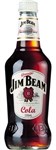 JIM BEAM WHITE BOURBON  COLA 330ml BOTTLE