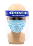 FACE SHIELD FOR SPLASH PROTECTION WITH COMFORT FOAM