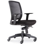 RAPIDLINE HARTLEY CHAIR WITH ARMS MESH BACK