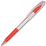 PENTEL HYPERG BALLPOINT PENS MEDIUM RED PACK 12