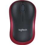 LOGITECH M185 WIRELESS MOUSE RED