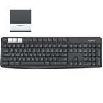 LOGITECH K375S MULTI DEVICE WIRELESS KEYBOARD BLACK