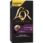 LOR ESPRESSO CAPSULES SUPREMO BOX 10