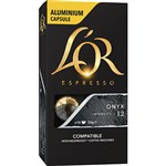LOR ESPRESSO CAPSULES ONYX BOX 10