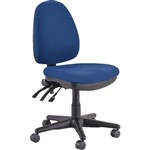BURO VERVE TASK CHAIR HIGH BACK 3LEVER JETT DARK BLUE