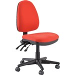 BURO VERVE TASK CHAIR HIGH BACK 3LEVER RED