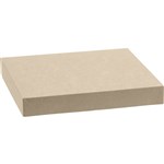 BIOPAK BIOBOARD CATERING TRAY LID SMALL BROWN PACK 100