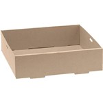 BIOPAK BIOBOARD CATERING TRAY BASE EXTRA SMALL BROWN PACK 100