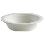 BIOPAK BIOCANE BOWL WHITE 470ML  PACK 125