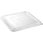BIOPAK TAKEAWAY LID RPET 345 COMPARTMENT LARGE CLEAR PACK 75
