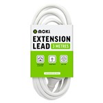 THE BRUTE POWER CO EXTENSION LEAD 3 METRE WHITE