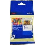 BROTHER MK223 LAMINATED LABELLING TAPE 9MM BLUE ON WHITE