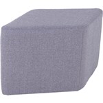 BURO YORK OTTOMAN PARELLELOGRAM GREY