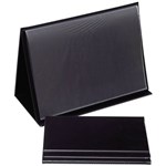 BANTEX EASEL DISPLAY BOOK NONREFILLABLE LANDSCAPE 20 POCKET A3 BLACK