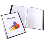 BEAUTONE DISPLAY BOOK NONREFILLABLE 20 POCKET A4 BLACK