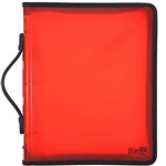 BANTEX ZIPPER RING BINDER 3R 25MM A4 RED