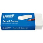 BANTEX PENCIL ERASER SMALL WHITE