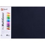QUILL COVER PAPER 125GSM A3 BLACK PACK 500