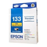 EPSON 133 INK CARTRIDGE HIGH YIELD COLOURBLACK VALUE PACK 5