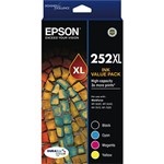 EPSON 252XL INK CARTRIDGE HIGH YIELD VALUE PACK BLACKCYANYELLOWMAGENTA