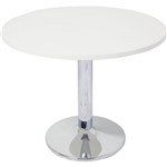 RAPIDLINE ROUND TABLE DISC BASE 900MM NATURAL WHITECHROME