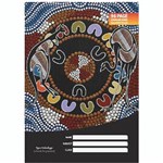 CULTURAL CHOICE EXERCISE BOOK 8MM RULED 60GSM 96 PAGE A4 MOTIF