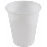 WRITER PLASTIC DRINKING CUPS 7OZ WHITE BOX 1000