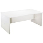 RAPID VIBE OPEN DESK 1200 X 600 X 730MM WHITE