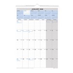 DEBDEN 2022 WALL CALENDAR MONTH TO VIEW 300 X 432MM