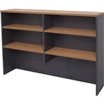 RAPID WORKER OVERHEAD HUTCH 1500 X 1070 X 315MM CHERRYIRONSTONE