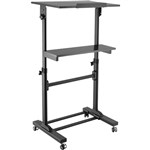 ERGOVIDA MOBILE HEIGHT ADJUSTABLE TILT TOP CART