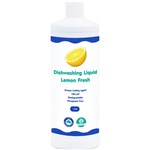 CLEAN PLUS DISHWASHING LIQUID 1 LITRE LEMON FRESH CARTON 12