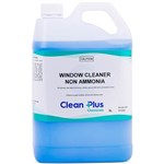 CLEAN PLUS WINDOW CLEANER NON AMMONIA 5 LITRE CARTON 3