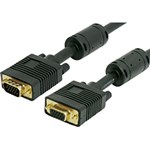 COMSOL VGA EXTENSION CABLE 15 PIN MALE TO 15 PIN FEMALE 3M BLACK