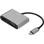 KLIK USB TYPEC TO HDMI AND VGA ADAPTER